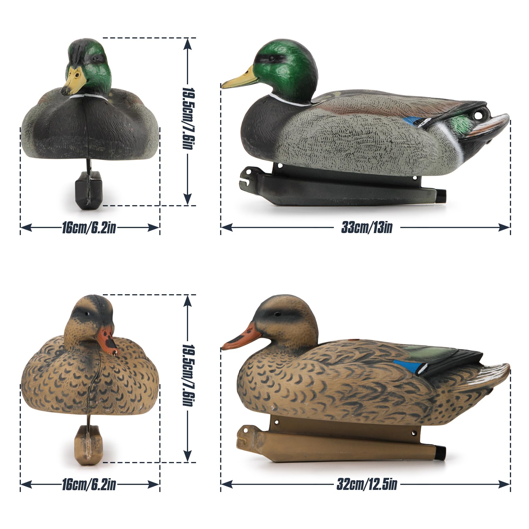 カナダ産デコイ マガモ雌　デコイ作家Gary Huntington作品 鳥の置物 gary hunington Decoys デコイ カナダ製 - メルカリ